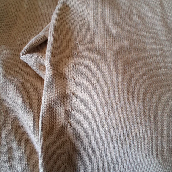 Free People Solar Sweater Set In "Sand Dollar" Beach Lounge Cardigan Pants XL FP - Picture 10 of 14